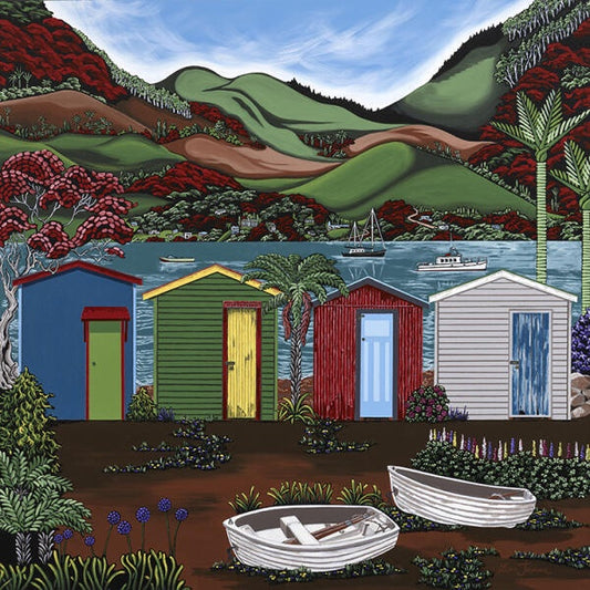 The Boatshed II - Art Print Lisa Jepson