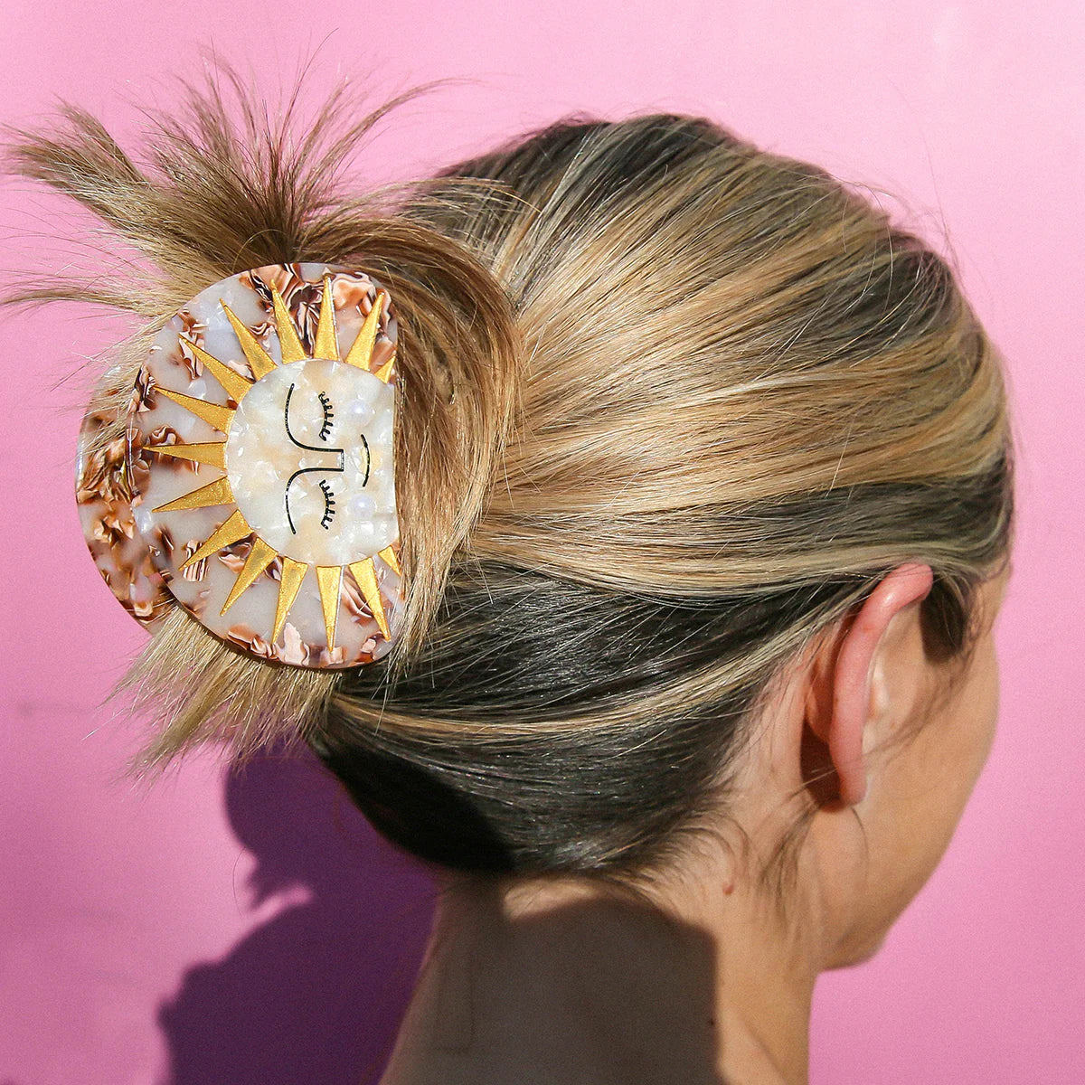 Kingston Jewellery | Gold Sun Hair Clip