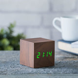 Gingko - Beech Green LED - Cube Click Clock