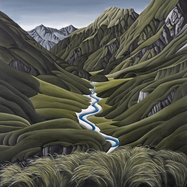 Valley Of The Hunter - Art Print By  Diana Adams