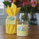 Gift Wrapped Lime Blossom + Lemongrass Soy Candle