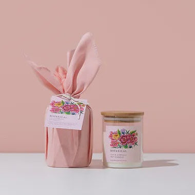 Gift Wrapped | Rose + Wildflower Soy Candle