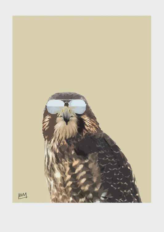Melissa Sharplin  | FOWARD FALCON A4 Print