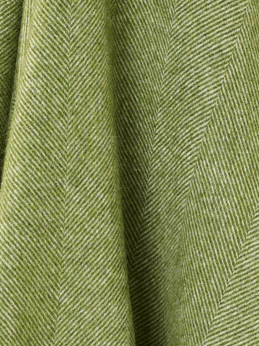Herringbone NZ Pure Wool Collection | Green Apple