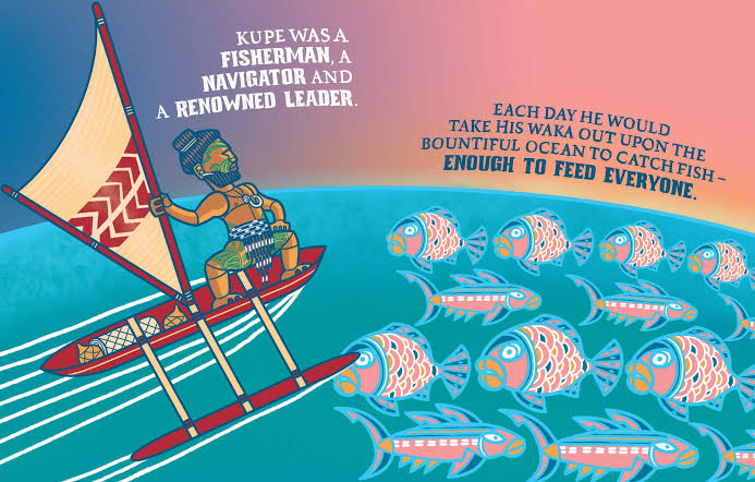 Mat Tait | Kupe and the Great Octopus of Muturangi