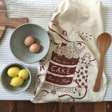 Where there is Cake there is Hope Tea Towel