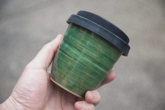 West Coast Stoneware | Jade Travel Cup