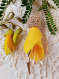 Kowhai flower decoration