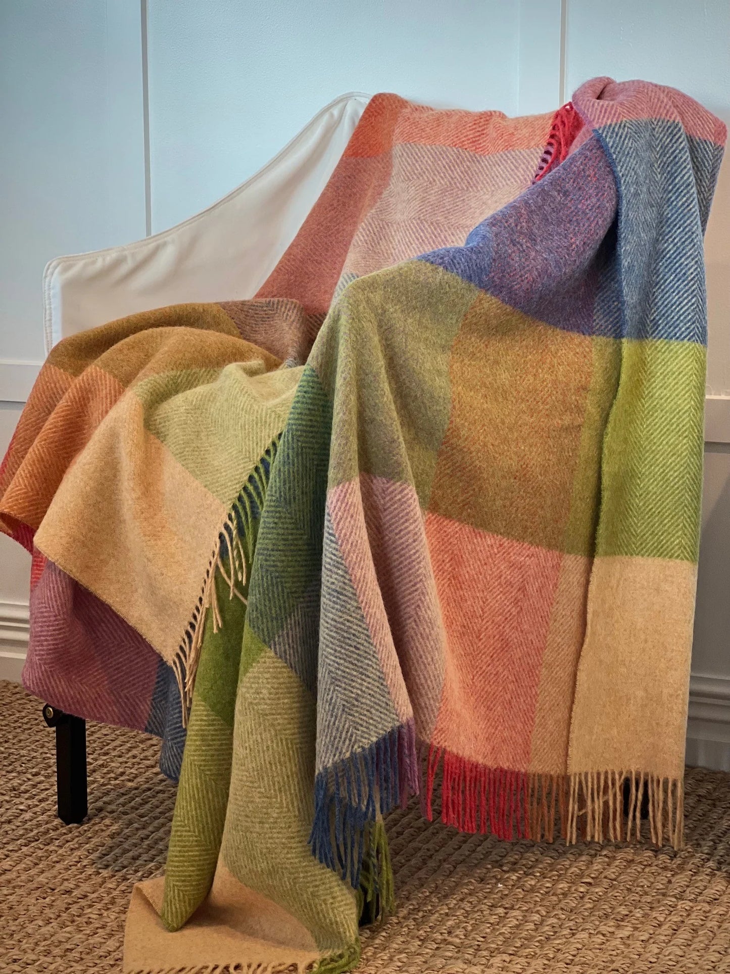 Harland Sunset NZ Wool Throw