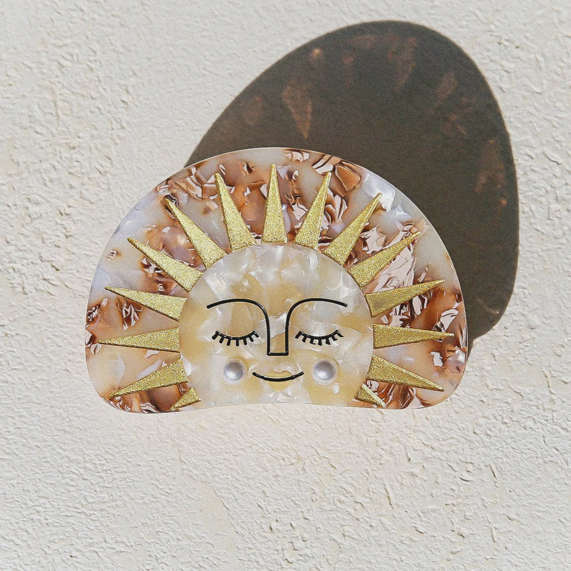 Kingston Jewellery | Gold Sun Hair Clip