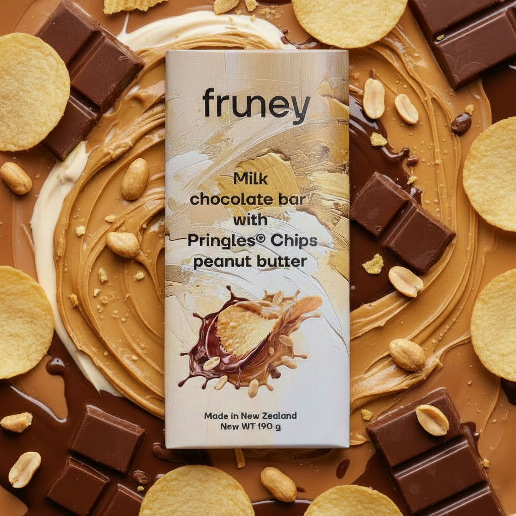 Fruney Pringles Peanut Chocolate bar