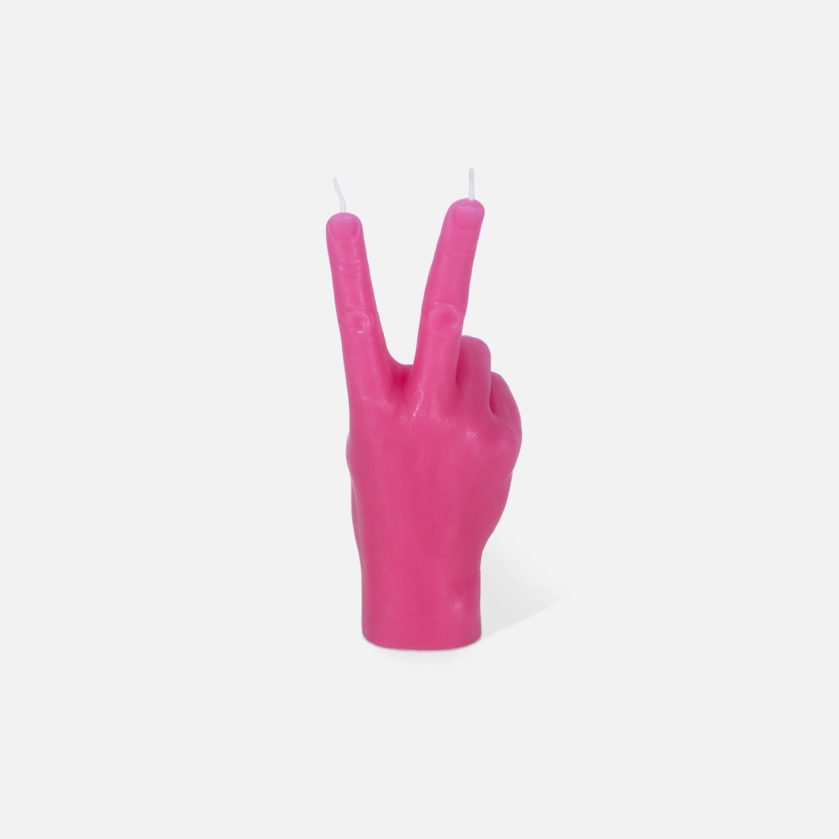 Candle Hand Peace Candle Hand Pink - small