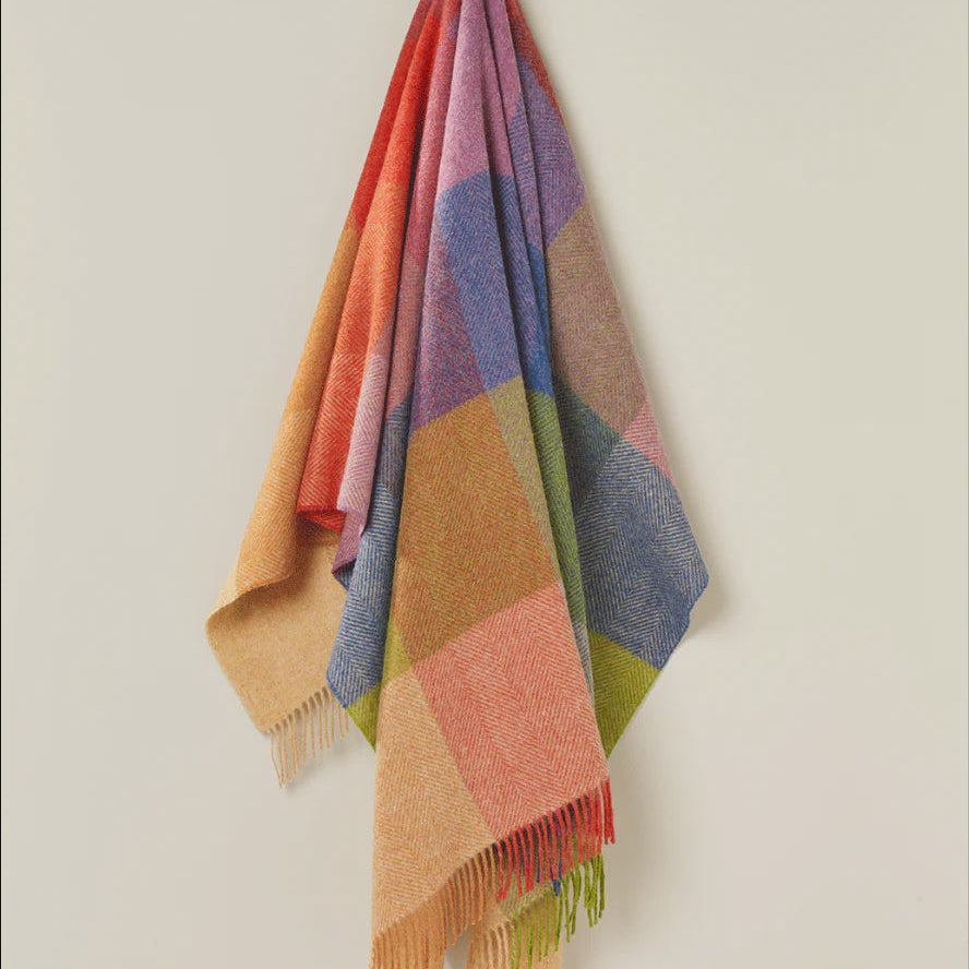 Harland Sunset NZ Wool Throw