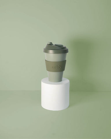 Sage + Olive Urbb Biodegradable Bamboo Coffee Cup