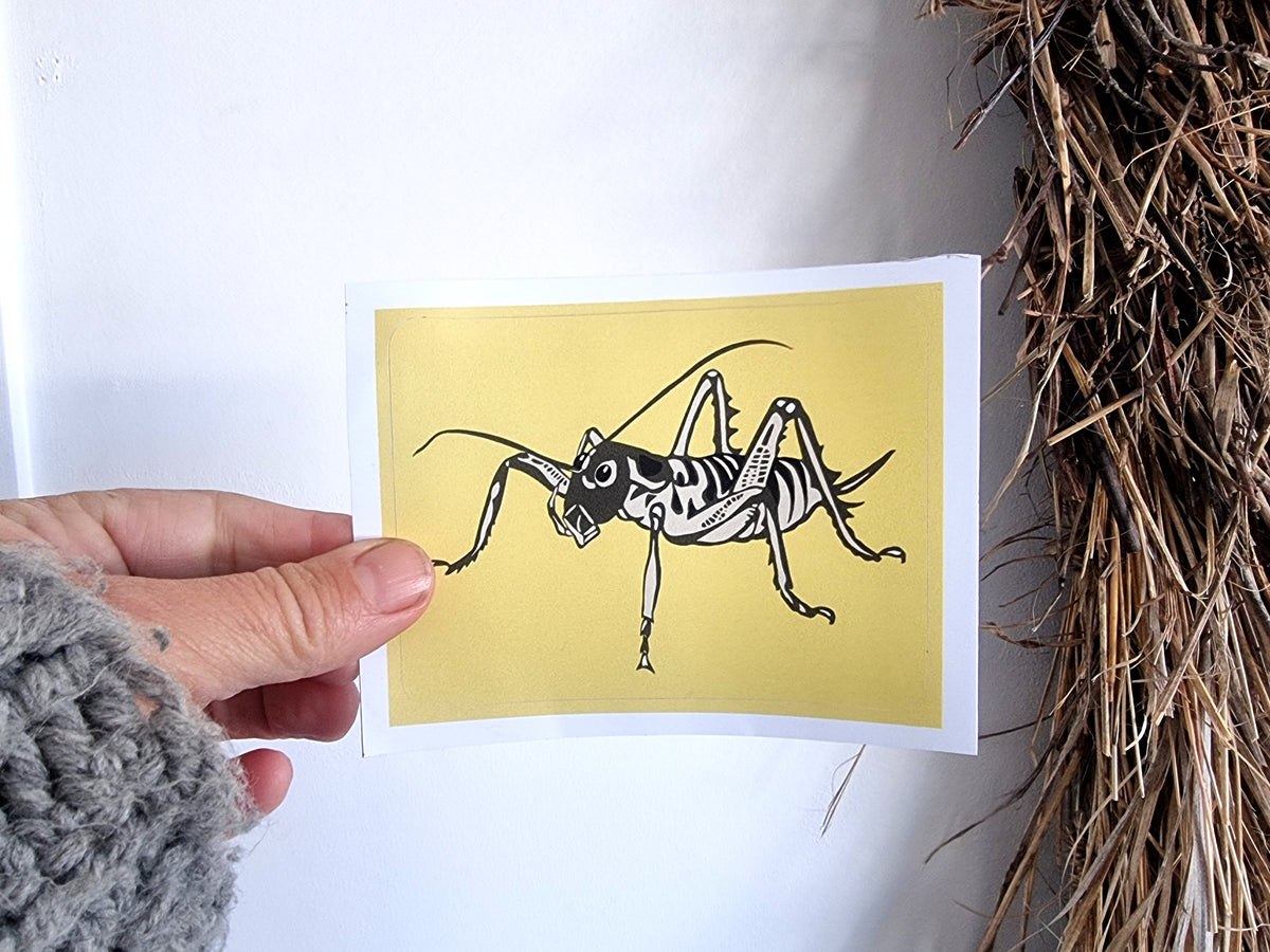 Vinyl waterproof stickers by Nester Prints