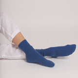 Possum & Merino Socks | Lapis Blue