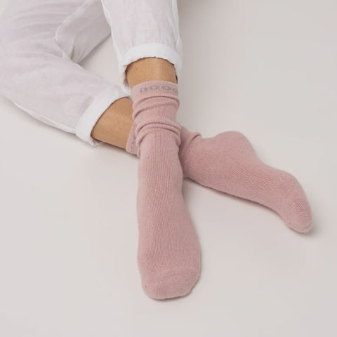 Possum, Merino Socks | Pink Marshmallow
