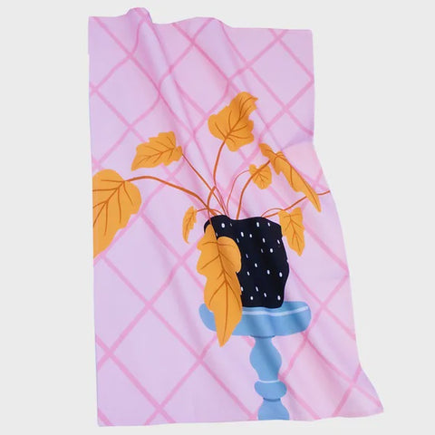 Moobee Tea Towel | Blush Planter