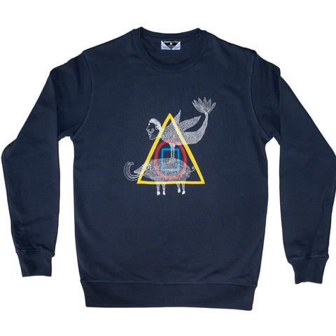 Mervyn Sagetusk Unisex Royal Sweatshirt