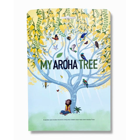 Aroha Tree Poster and Sticker Set