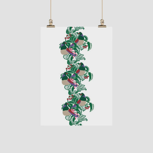 Ali Davies Tea Towel - Kereru