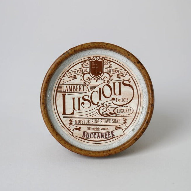 Lamberts Luscious | Shaving Soap In Wooden Bowl