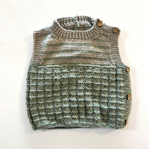 Merino Wool Vest | 6-9m