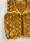 Mustard Wool Vest | 9-12m