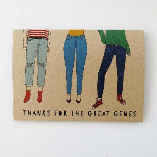 Gift card - Thanks for the Great Genes