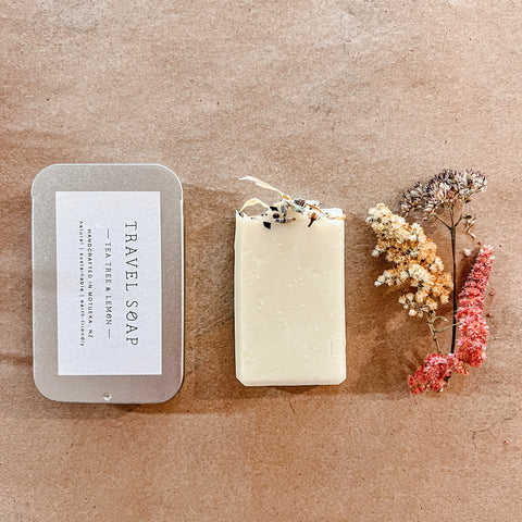 Mini Travel Soap | Tea Tree & Lemon