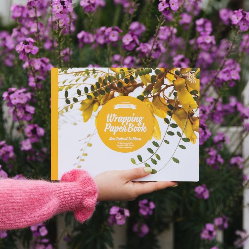 The Great NZ Wrapping Paper Book | NZ in Bloom Edition