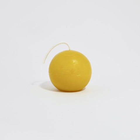 Sphere Beeswax Candle