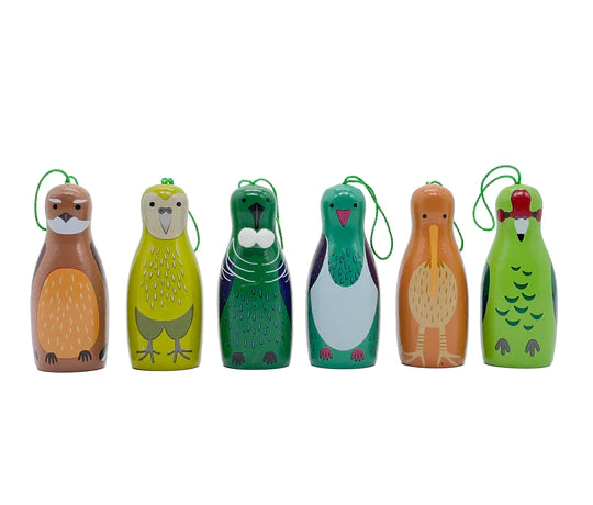 NZ Native Bird Ornaments