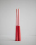 Two Tone Tapered Candle