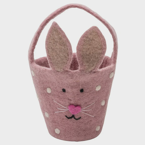 Easter Spotty Bunny Basket