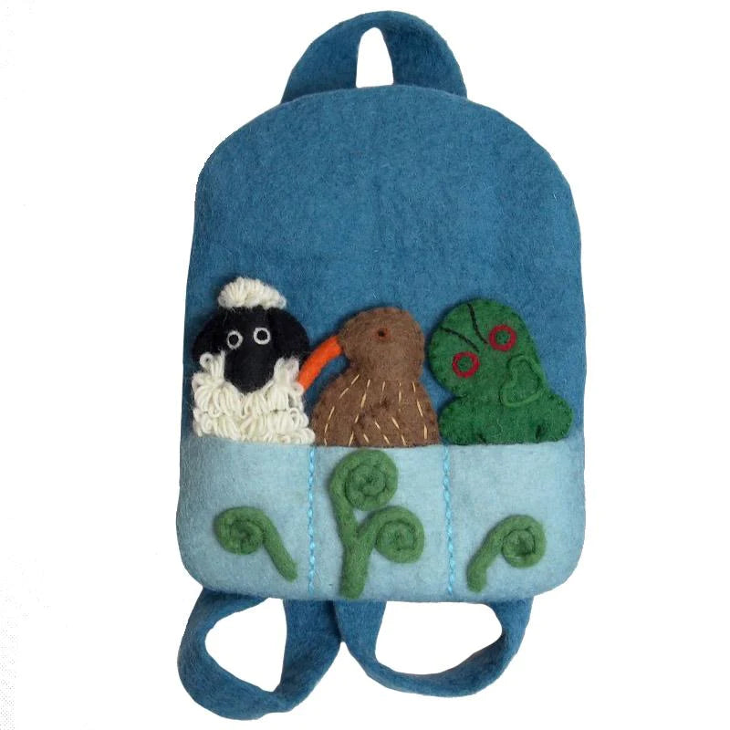Pashom | Kiwiana Finger Puppet Back Pack