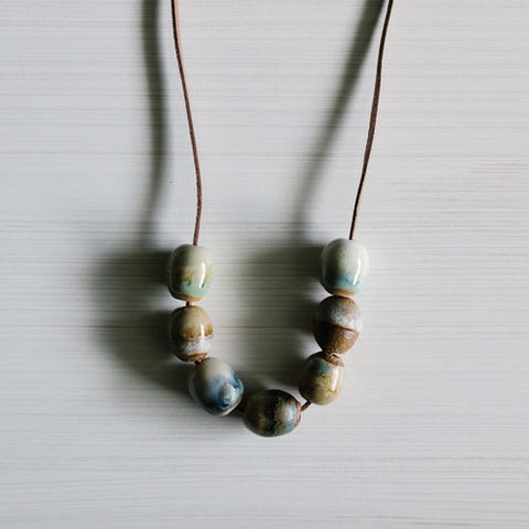 Woodfolk | Ceramic Bead Necklace