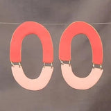 Arch Earring | Strawberry/Pink
