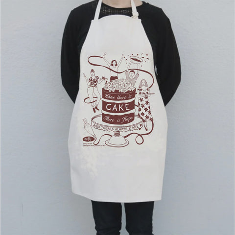 Where there is Cake there is Hope Apron
