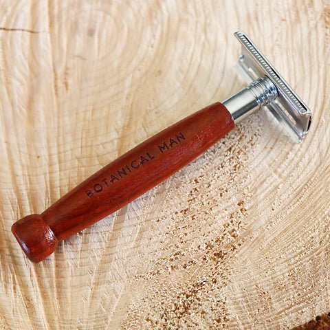 SAFETY RAZOR with Rosewood Handle