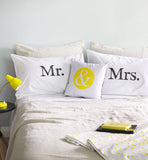Mr & Mrs Pillow Case Set