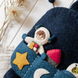 Pashom | Outer Space Finger Puppet  Backpack