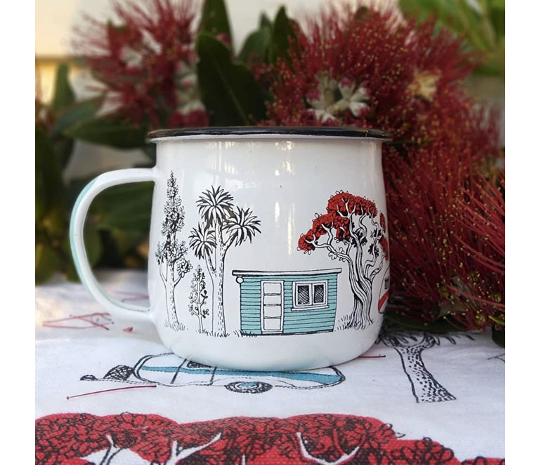 NZ Camping | Enamel Mug